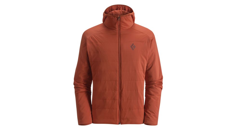 Black Diamond First Light Hooded Alpine Jacket - Men's, Large, Rust, APY4FG608LRG1