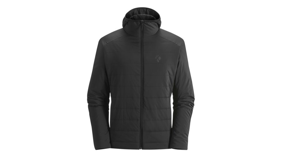 Black Diamond First Light Hooded Alpine Jacket - Men's, Extra Large, Smoke, APY4FG022XLG1