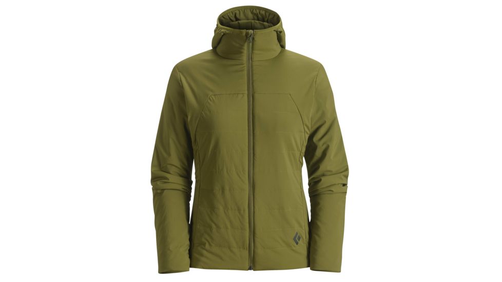 Black Diamond First Light Insulated Hoodie - Women's, Large, Sage, APE2SY325LRG1