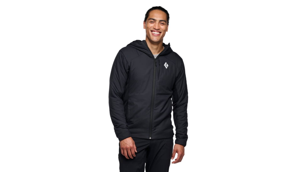 Black Diamond First Light Hybrid Hoody - Mens, Black, Large, AP7522650002LRG1