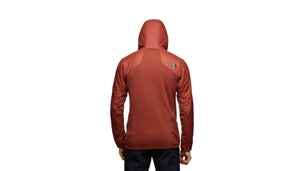Black Diamond First Light Hybrid Hoody - Mens, Iron Red, Medium, AP7522656053MED1
