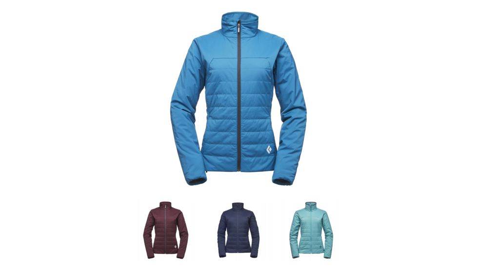 Black Diamond First Light Jacket - Women's , Aegean, Bordeaux, Captain, Caspian