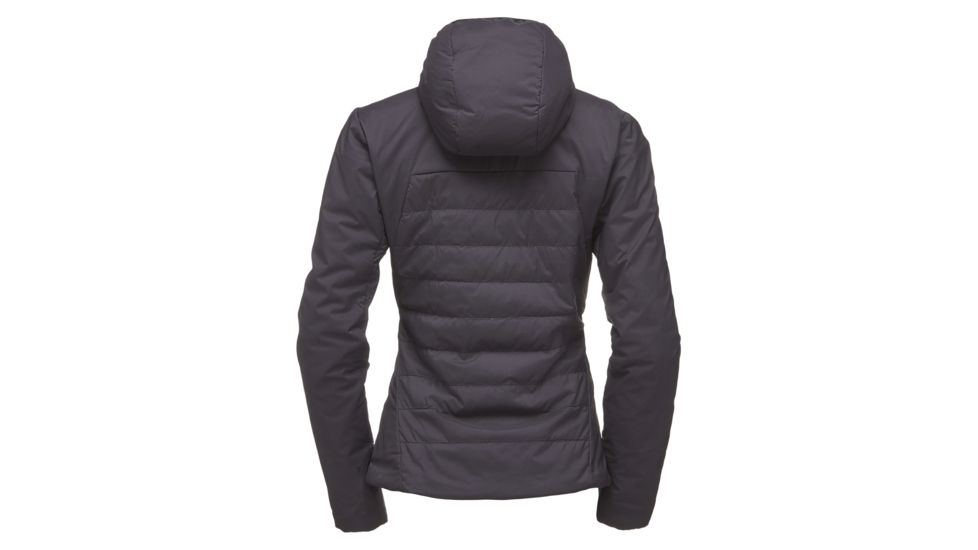 Black Diamond First Light Insulated Hoodie - Women's, Large, Smoke, APE2SY022LRG1