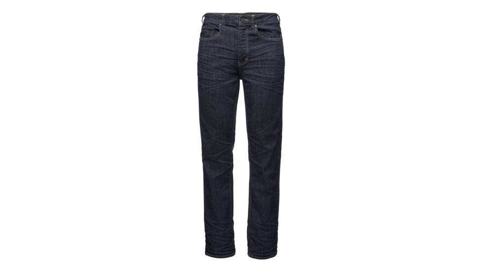 Black Diamond Forged Denim Pants - Mens, 34 Inseam, Indigo, 31, AP75002040133141