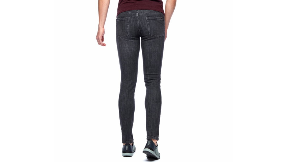 Black Diamond Forged Denim Pants - Womens, Carbon Wash, 8, AP75002100540081