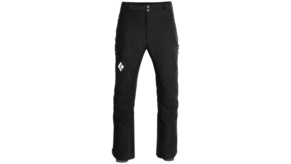 Black Diamond Front Point Pant - Mens-Black-Regular Inseam-X-Large