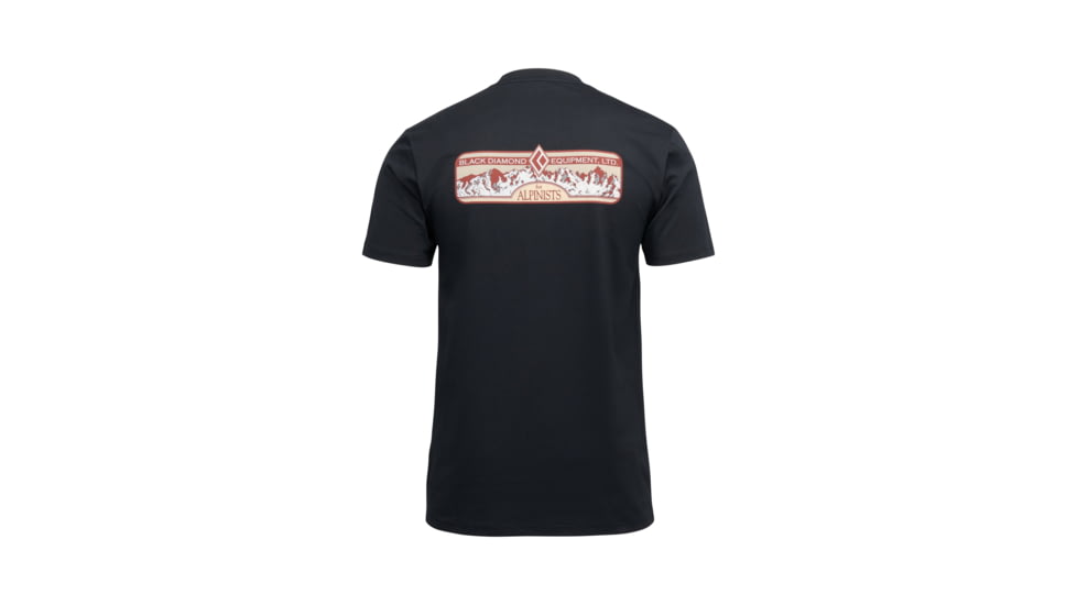 Black Diamond Heritage Alpinist Short Sleeve Tee - Mens, Black, Medium, AP7524670002MED1