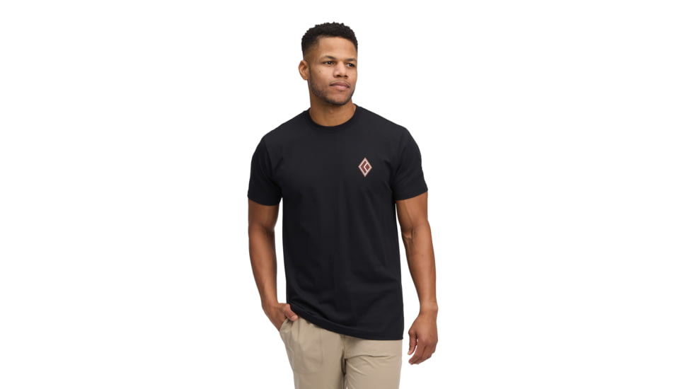 Black Diamond Heritage Alpinist Short Sleeve Tee - Mens, Black, Medium, AP7524670002MED1
