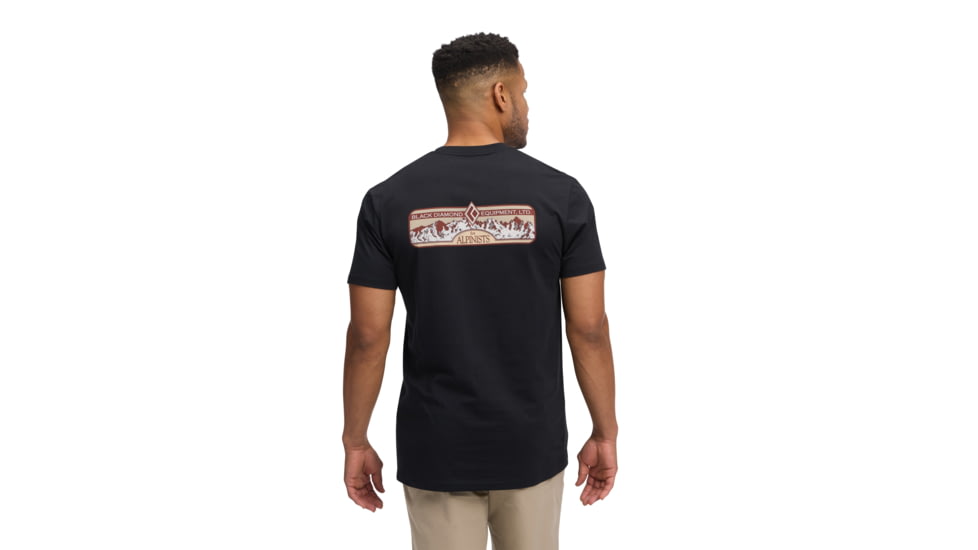 Black Diamond Heritage Alpinist Short Sleeve Tee - Mens, Black, Medium, AP7524670002MED1