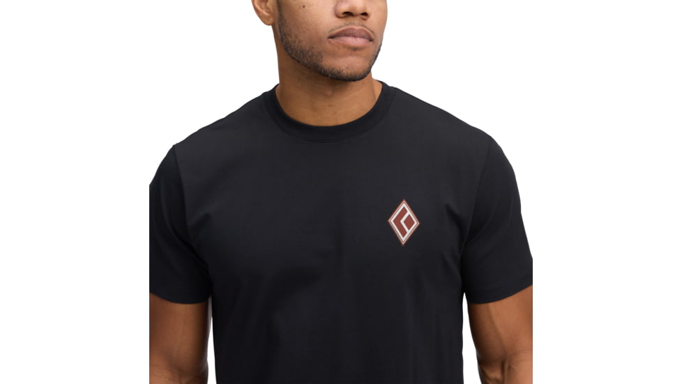 Black Diamond Heritage Alpinist Short Sleeve Tee - Mens, Black, Medium, AP7524670002MED1