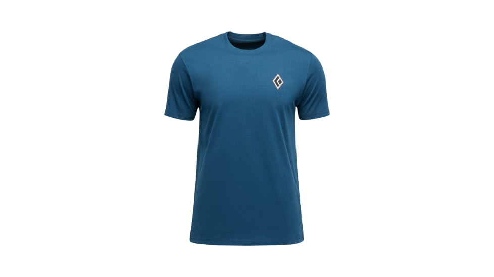 Black Diamond Heritage Alpinist Short Sleeve Tee - Mens, Indigo, Small, AP7524674013SML1