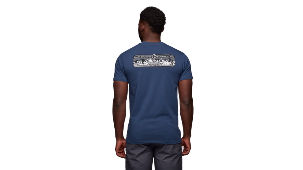 Black Diamond Heritage Equipment Short Sleeve Tee - Mens, Ink Blue, Small, AP7302314014SML1