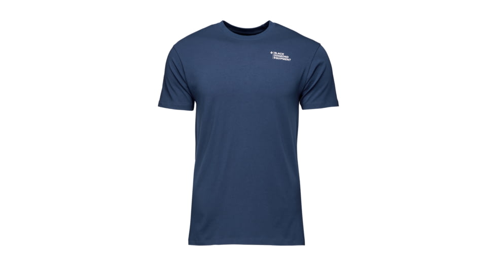 Black Diamond Heritage Equipment Short Sleeve Tee - Mens, Ink Blue, Small, AP7302314014SML1