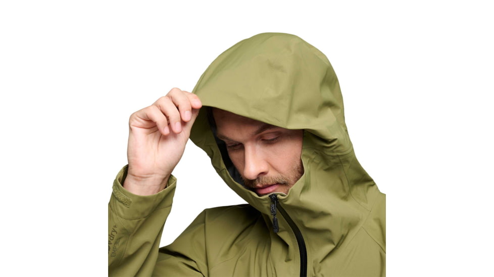 Black Diamond Highline Stretch Shell - Mens, Crag Green, Extra Large, AP7420103040XLG1