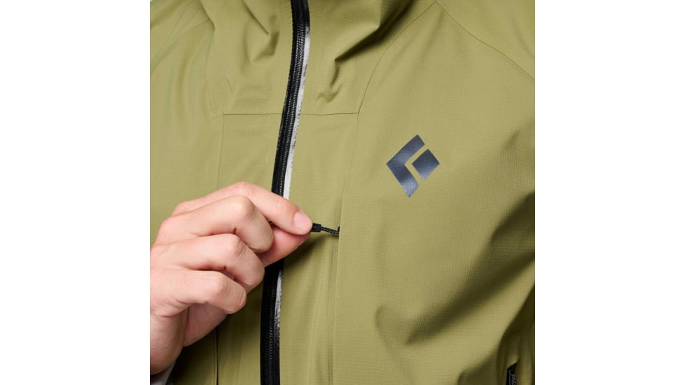 Black Diamond Highline Stretch Shell - Mens, Crag Green, Extra Large, AP7420103040XLG1