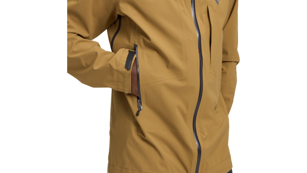 Black Diamond Highline Stretch Shell - Mens, Flax, Extra Large, AP7420102021XLG1