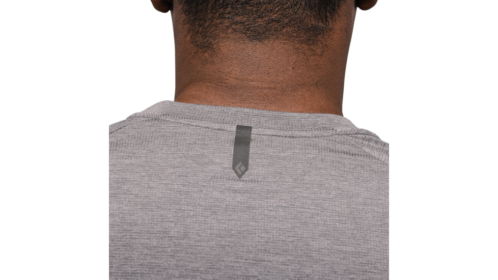 Black Diamond Lightwire LS Tech Tee - Mens, Steel Grey, Extra Large, AP7530900034XLG1