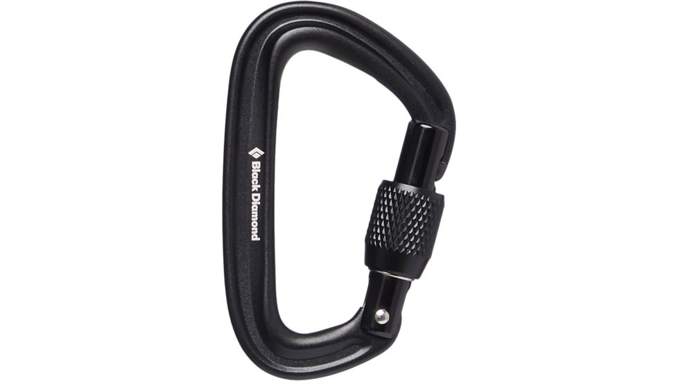 Black Diamond Liteforge Screwgate Carabiner, Black, BD2102480002ALL1