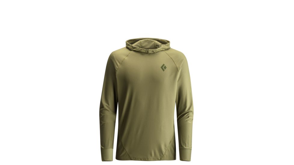 Black Diamond LS Alpenglow Hoody Mens, Burnt Olive, Extra Large APTWX4330XLG1