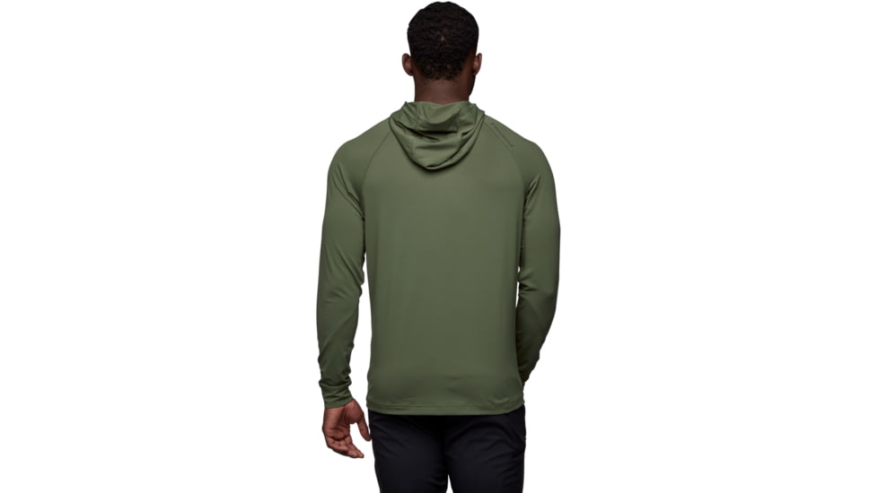 Black Diamond LS Alpenglow Hoody - Mens, Tundra, Small, AP7520203010SML1