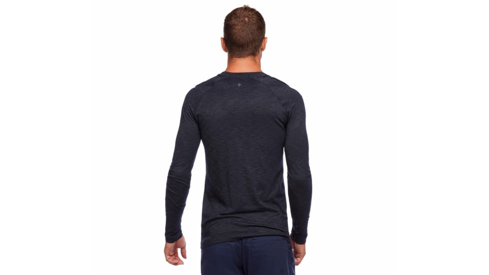 Black Diamond LS Rhythm Tee - Mens, Black, Medium, AP7520040002MED1