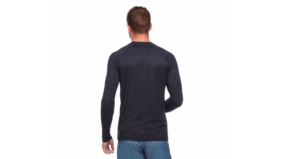 Black Diamond LS Rhythm Tee - Mens, Black, Medium, AP7520040002MED1