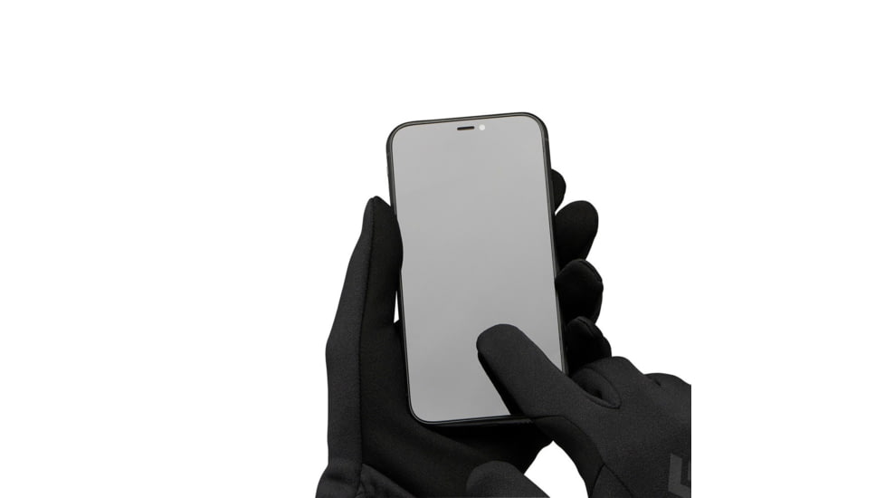 Black Diamond Midweight Screentap Liners, Black, Medium, BD8018060002MED1