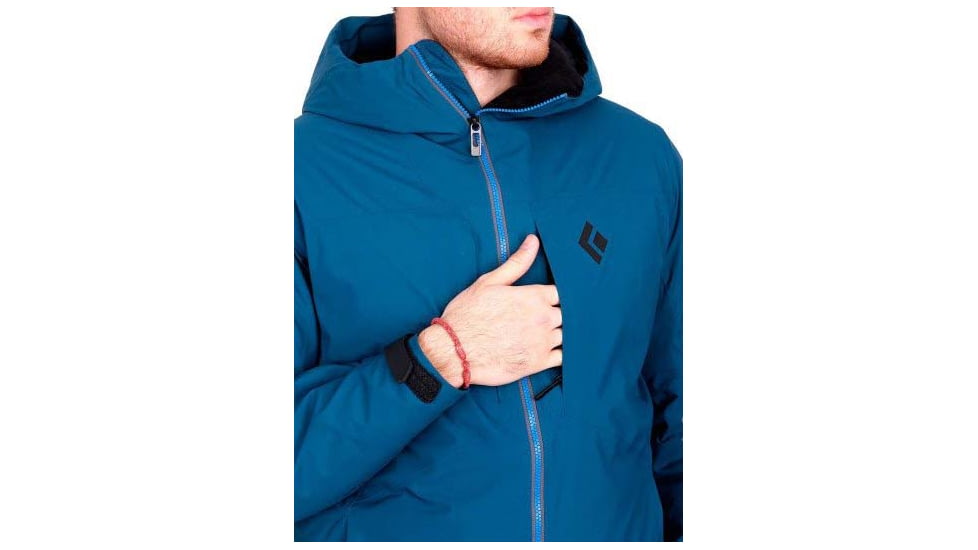 Black Diamond Mission Down Parka - Mens, Medium, Midnight, APIYU6407MED1