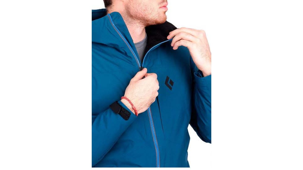 Black Diamond Mission Down Parka - Mens, Medium, Midnight, APIYU6407MED1