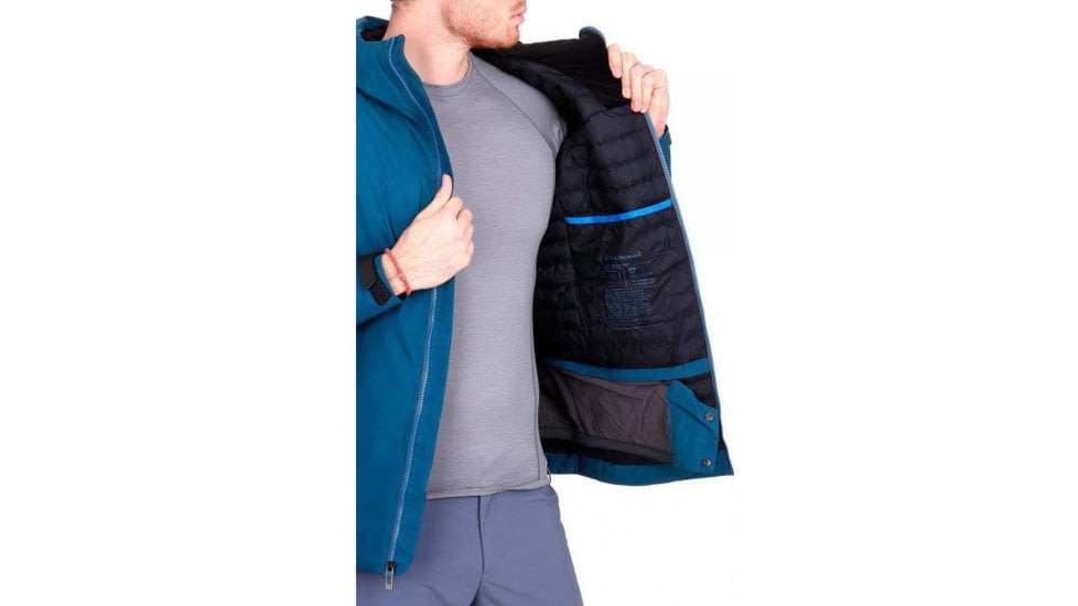 Black Diamond Mission Down Parka - Mens, Medium, Midnight, APIYU6407MED1