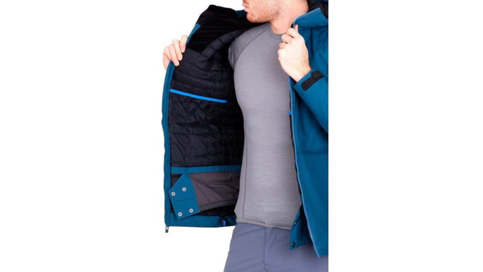 Black Diamond Mission Down Parka - Mens, Medium, Midnight, APIYU6407MED1