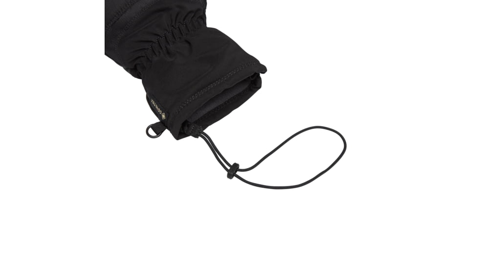 Black Diamond Mission Gloves, Black, Extra Small, BD8010590002XSM1