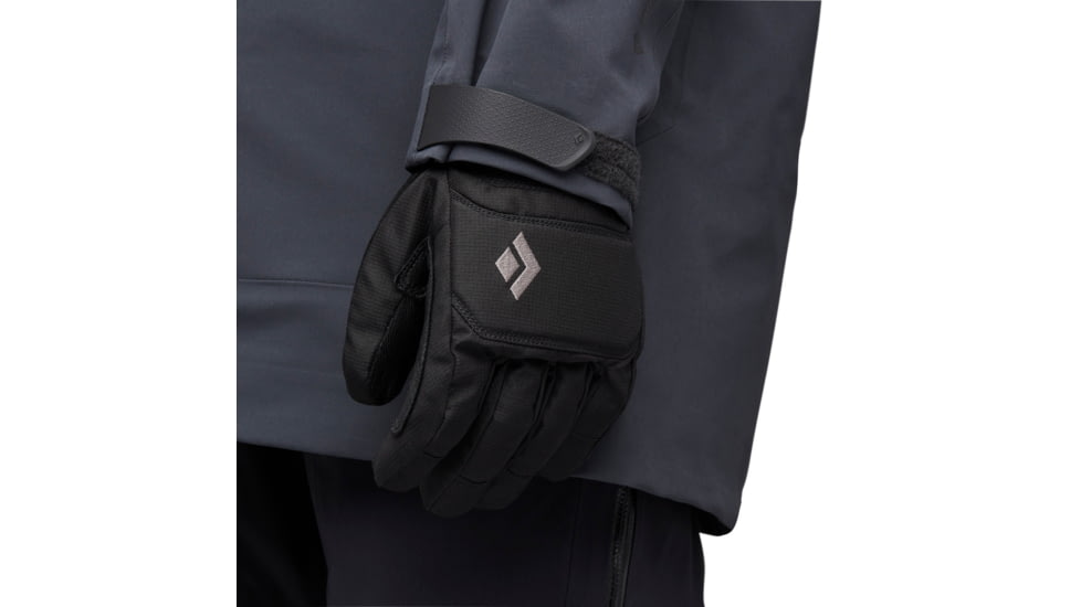 Black Diamond Mission Gloves, Black, Medium, BD8010590002MED1