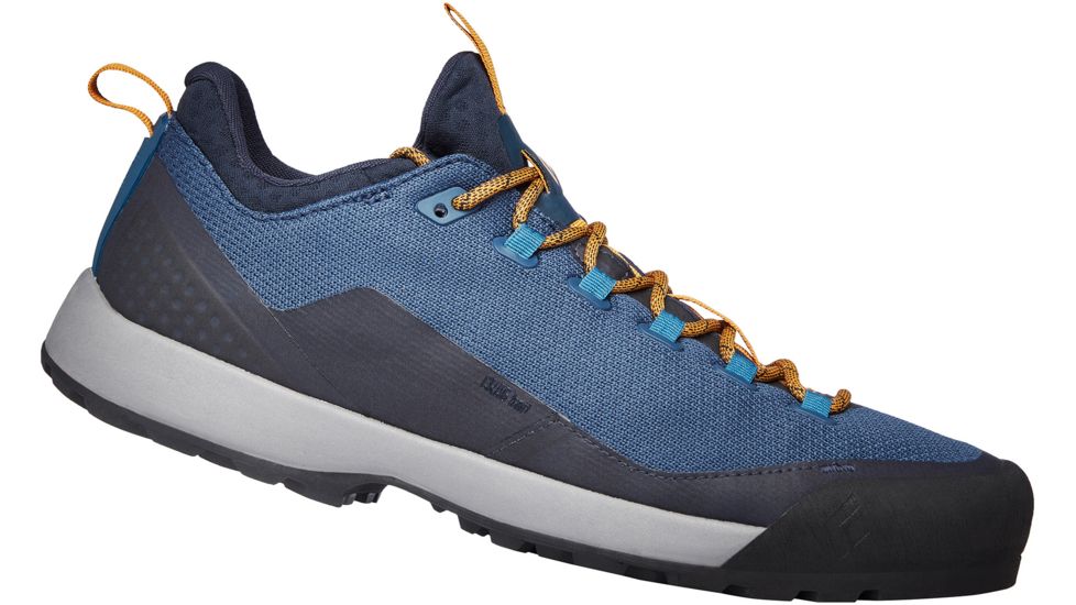 Black Diamond Mission LT Approach Shoes - Mens, Eclipse Blue/Amber, 11.5 US, BD58000191291151