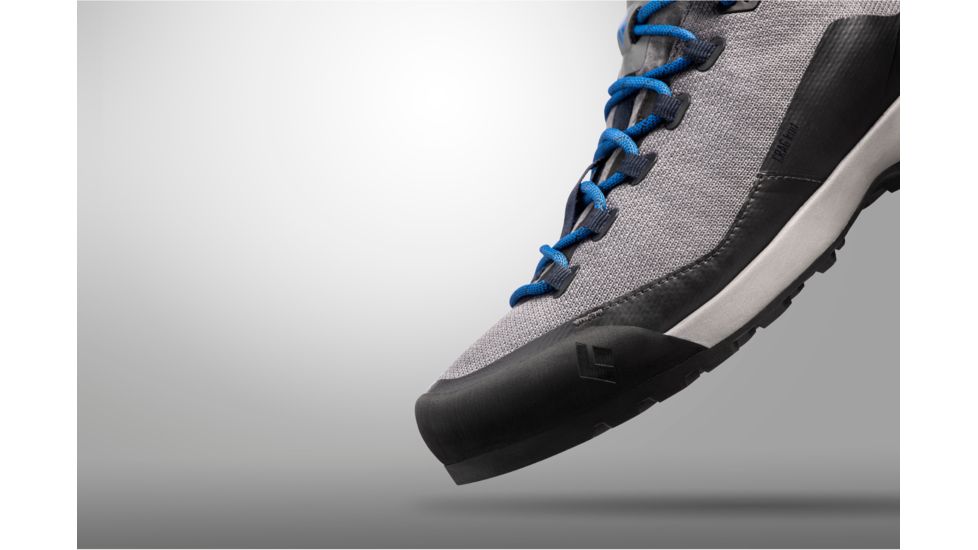 Black Diamond Mission LT Approach Shoes - Mens, Nickel/Ultra Blue, 9.5 US, BD58000191280951