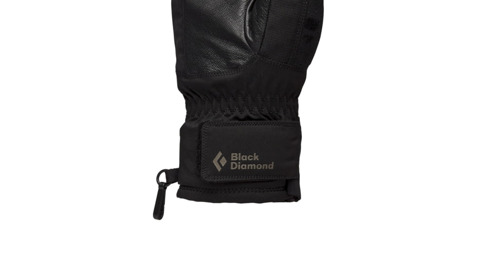 Black Diamond Mission MX Mitts, Black, Medium, BD8019200002MED1