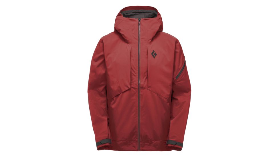 Black Diamond Mission Shell Jacket - Mens, Red Oxide, Extra Large, APXC84607XLG1