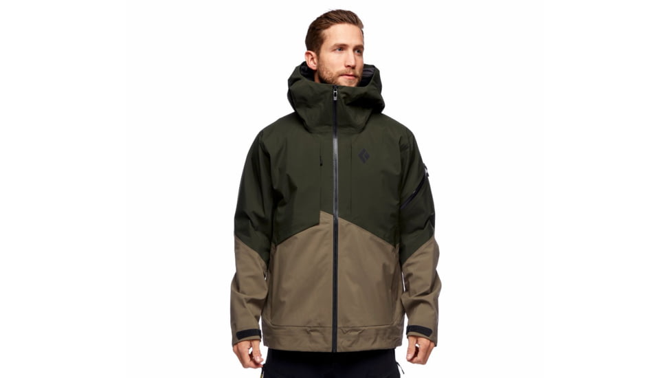 Black Diamond Mission Shell - Mens, Cypress/Walnut, Small, APXC849160SML1