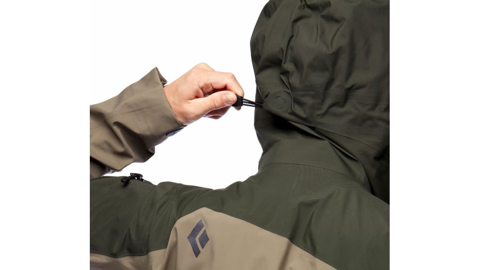 Black Diamond Mission Shell - Mens, Cypress/Walnut, Small, APXC849160SML1