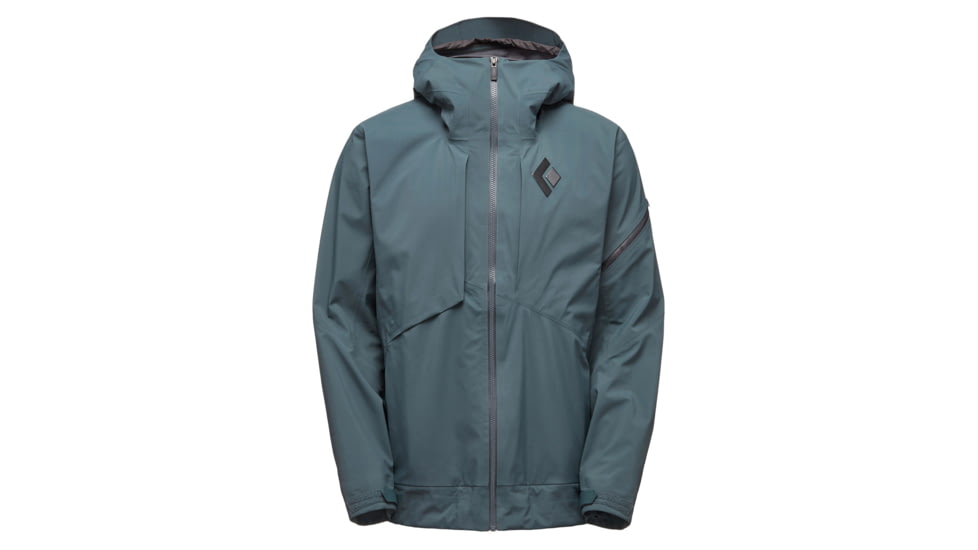 Black Diamond Mission Shell Mens Ski Jackets, Adriatic, Extra Large, APXC84455XLG1