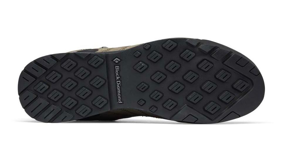 Black Diamond Missn Leather Mid WP Approach Shoes - Mens, Walnuts/Octane, 12.5, BD58002693731251