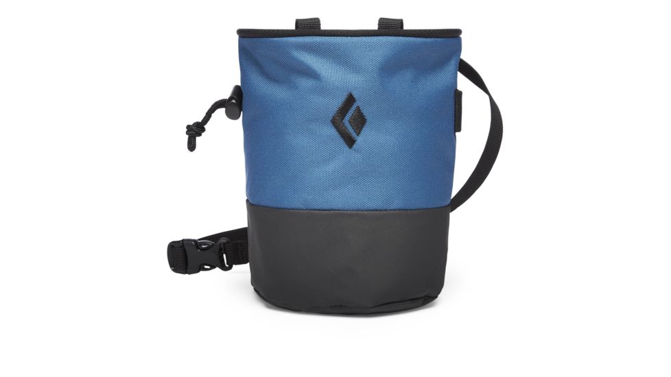 Black Diamond Mojo Zip Chalk Bag, Astral Blue/Slate, Range Medium - Large, BD6301559033M-L1