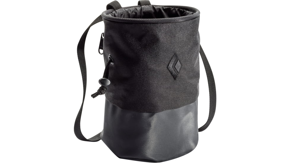 Black Diamond Mojo Zip Chalk Bag-Black-S/M
