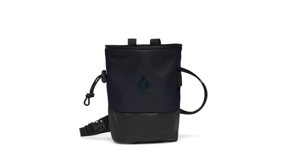 Black Diamond Mojo Zip Chalk Bag, Carbon, Small Medium, BD6301550003S-M1