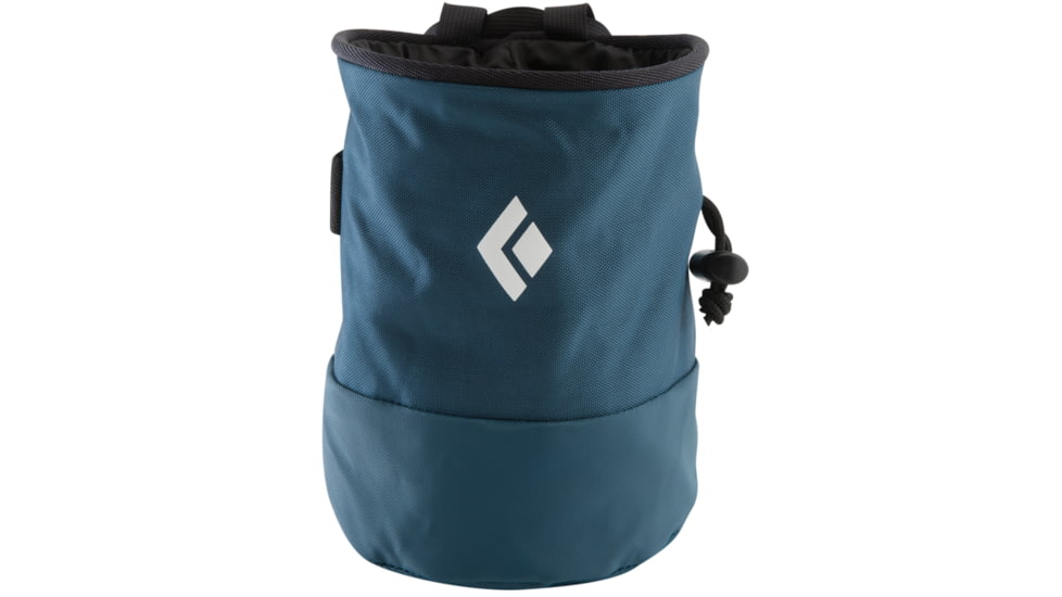 Black Diamond Mojo Zip Chalk Bag-Dark Denim-M/L