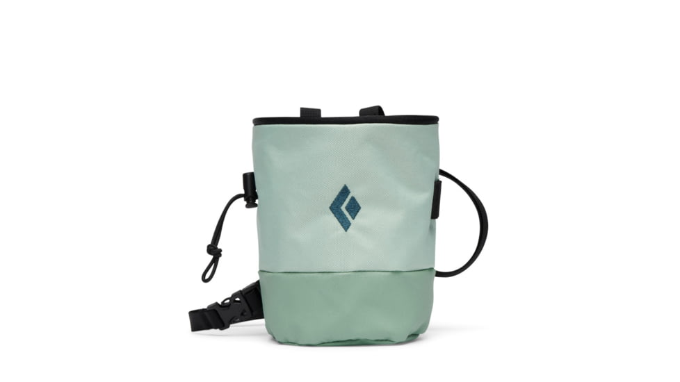 Black Diamond Mojo Zip Chalk Bag, Foam Green, Small Medium, BD6301553041S-M1