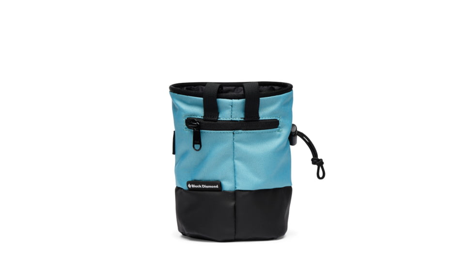 Black Diamond Mojo Zip Chalk Bag, Glacier, Small Medium, BD6301554072S_M1