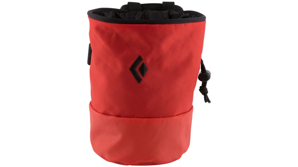 Black Diamond Mojo Zip Chalk Bag-Orange-M/L