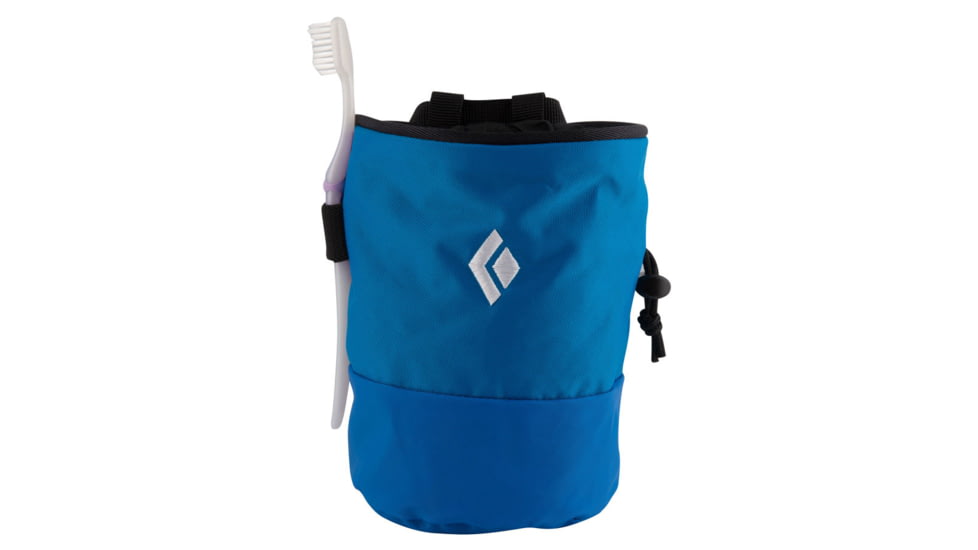 Black Diamond Mojo Zip Chalk Bag-Ultra Blue-S/M