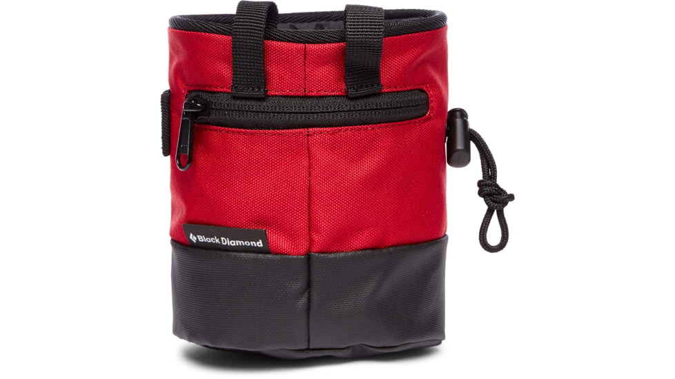 Black Diamond Mojo Zip Chalk Bag, Vermilion, Small/Medium, BD6301556032S-M1